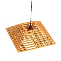 Luminária de Teto Pendente em MDF Cru 3mm Completa com Cabo Bocal E27 e Cano Lenobre Luminária de Teto Pendente em MDF Cru 3mm Completa com Cabo Bocal E27 e Cano Lenobre