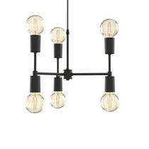 Luminária de Teto Pendente Equilibrium 6 Soquetes E27 - Taschibra