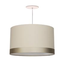 Luminaria de Teto Pendente Faixa Bronze 40x25 Bronze