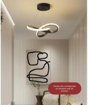 Luminária De Teto Pendente Led Moderna Lustre para Corredor Sala Quarto Cozinha