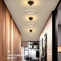 Luminária De Teto Pendente Led Moderna Lustre para Corredor Sala Quarto Cozinha