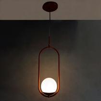 Luminaria De Teto Pendente Para Lavabo Quarto Cabeceira Banheiro Globo Vidro Tensao Bivolt Luminaria De Teto Pendente Para Lavabo Quarto Cabeceira Banheiro Globo Vidro Tensao Bivolt