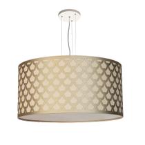 Luminária de Teto Pendente Trama 50x25 Bronze Luminária de Teto Pendente Trama 50x25 Bronze