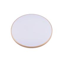 Luminária de Teto Plafon Com Led Integrado Dubai 30cm 3000K Luz Amarela 24W Bivolt Cor:DouradoVoltagem:110V/220V - Bivo Luminária de Teto Plafon Com Led Integrado Dubai 30cm 3000K Luz Amarela 24W Bivolt Cor:DouradoVoltagem:110V/220V - Bivo