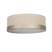 Luminária de Teto Plafon Cúpula Dupla Detalhe Bronze 40x16 Luminária de Teto Plafon Cúpula Dupla Detalhe Bronze 40x16