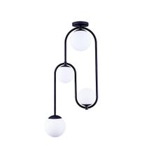 Luminária de Teto Plafon de Sobrepor Quarto Sala Flórida 4 Lâmpadas E27 Bivolt Luminária de Teto Plafon de Sobrepor Quarto Sala Flórida 4 Lâmpadas E27 Bivolt