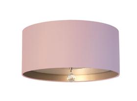 Luminária de Teto Plafon Interna Bronze 30x15cm