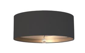 Luminária de Teto Plafon Interna Bronze 40x15cm