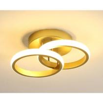 Luminária De Teto Plafon Led Moderna Lustre para Corredor Sala Quarto Cozinha