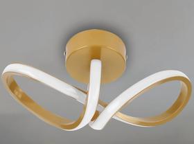 Luminária De Teto Plafon Led Moderna Lustre para Corredor Sala Quarto Cozinha - Casa Total Decor