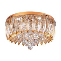 Luminária de Teto Plafon Sobrepor Led Cristal Gretta 24W Bivolt Luminária de Teto Plafon Sobrepor Led Cristal Gretta 24W Bivolt