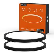 Luminária de teto TALOYA LED Flush Mount de 10 polegadas preta Luminária de teto TALOYA LED Flush Mount de 10 polegadas preta