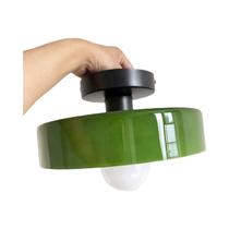 Luminária De Teto Vintage Nórdica De Vidro 25cm, Luminária De Parede Para Decoração De Casa,