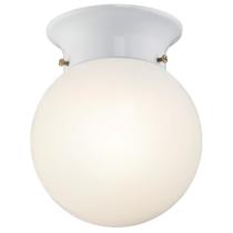 Luminária de teto Westinghouse 6107000 LED 8W 800lm 15cm branca