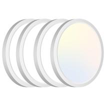 Luminária de teto zemty Flush Mount 12W 1200lm 17cm