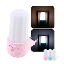 Luminaria De Tomada Abajur LED Noturno Quarto Sala Corredor