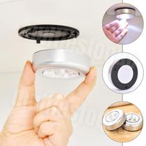 Luminária de Toque Portátil para Armário Closet