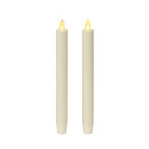 Luminária de vela sem chama, conjunto de 2 cônicos LED Moving Flame Luminária de vela sem chama, conjunto de 2 cônicos LED Moving Flame