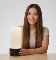 Luminária Decoração Folhagen Com Lindo Efeito LED Minimalista Design Moderno em Relevo sem aquecimento 127v