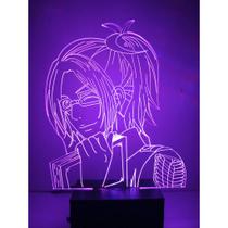 Luminária Decorativa Abajur Led Hange Zoe Personalizada Nome