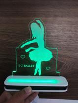 Luminária Decorativa com Led Bailarina 02 - 15cm