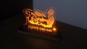 Luminária Decorativa com LED Bateria 01