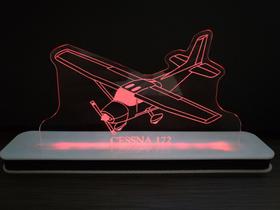 Luminária Decorativa com LED Cessna 172
