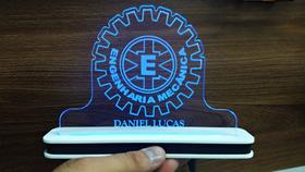 Luminária Decorativa com LED Engenharia Mecânica