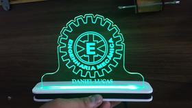 Luminária Decorativa com LED Engenharia Mecânica