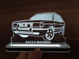 Luminária Decorativa com LED Gol Gti Roda Estrela