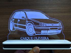 Luminária Decorativa com LED Golf Mk4 4P Roda BBS