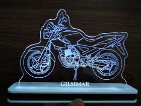 Luminária Decorativa com LED Honda Twister 2006