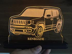 Luminária Decorativa com LED Jeep Renegade