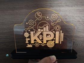 Luminária Decorativa com LED KPI Estatística