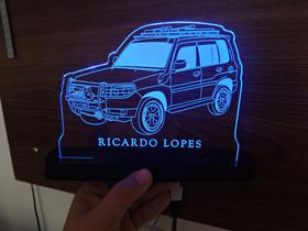 Luminária Decorativa com LED Pajero TR4 2007