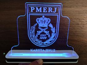Luminária Decorativa com LED PMERJ