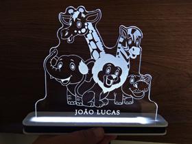 Luminária Decorativa com LED Safari