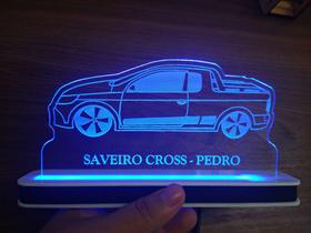 Luminária Decorativa com LED Saveiro Cross