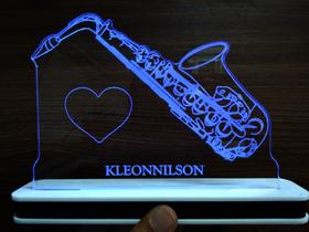 Luminária Decorativa com LED Sax Alto