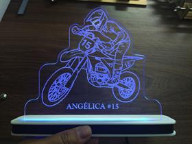 Luminária Decorativa com LED Velocross