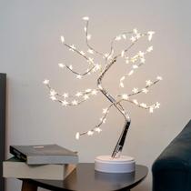 Luminária Decorativa De Mesa Árvore Austrália Abajur 60 Leds