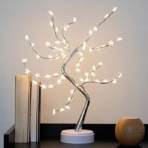 Luminária Decorativa De Mesa Árvore Austrália Abajur 60 Leds