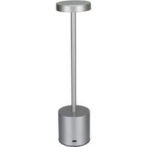 LUMINARIA DECORATIVA ENFEITE DE MESA LED USB HOME&CO METAL 34x8x8cm PRATA LUMINARIA DECORATIVA ENFEITE DE MESA LED USB HOME&CO METAL 34x8x8cm PRATA