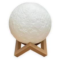 Luminária Decorativa Lua Cheia 3D 7cm DT8054 - Fu Xing