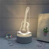 Luminaria Desenhos Decorativos Placa Led Usb 3d Luz Abajur