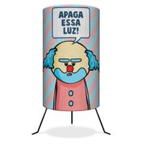Luminária DrPepper Paiaço Apaga a Luz
