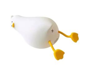 Luminária E Abajur De Silicone Pato Preguiçoso - Led Luminária E Abajur De Silicone Pato Preguiçoso - Led