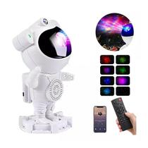 Luminária e Projetor de Luz Astronauta com Alto Falante e Controle