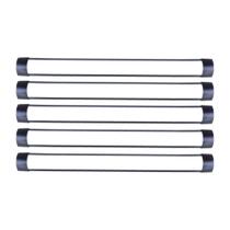 Luminária Elegance Fit Led Avant 6500K Preta 18W 5 Unidades