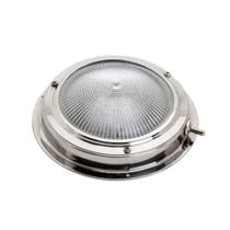 Luminária Em Aço Inox Sobrepor 12V 3" Com Interruptor